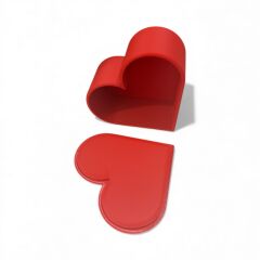 Özelleştirilebilir Kalp Şekilli Kutu