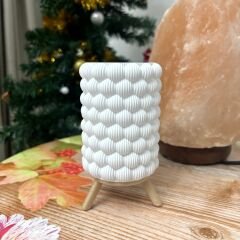 Desenli Ayaklı Masa Lambası