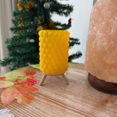 Desenli Ayaklı Masa Lambası