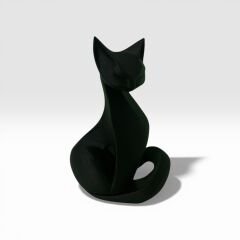 Luna Minimal Kedi Figürü